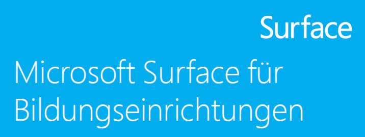 Microsoft Surface für Bildungseinrichtungen